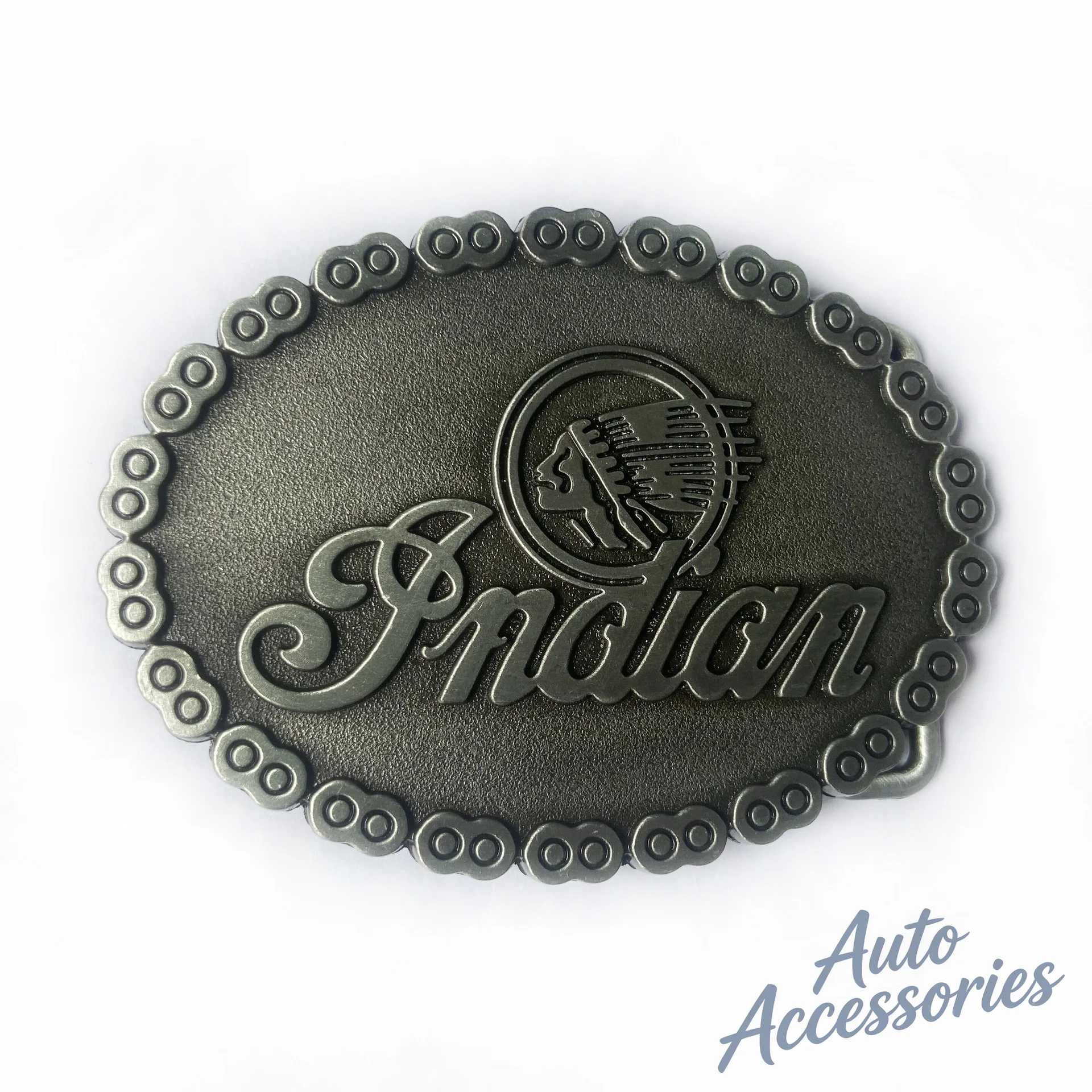 Hebilla de cinturón de Metal para hombre, accesorio decorativo Retro Punk DIY para motocicleta, para jefe indio, jefe limitado, Dark Horse Roadmaster