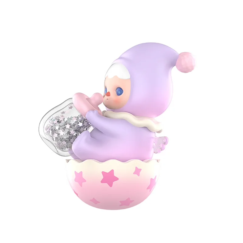 Pop Mart Pucky Flasche Baby Aufzug Kawaii Action Anime Figur Ornamente Figuren niedlichen Modell Weihnachts geschenke Spielzeug und Hobbys