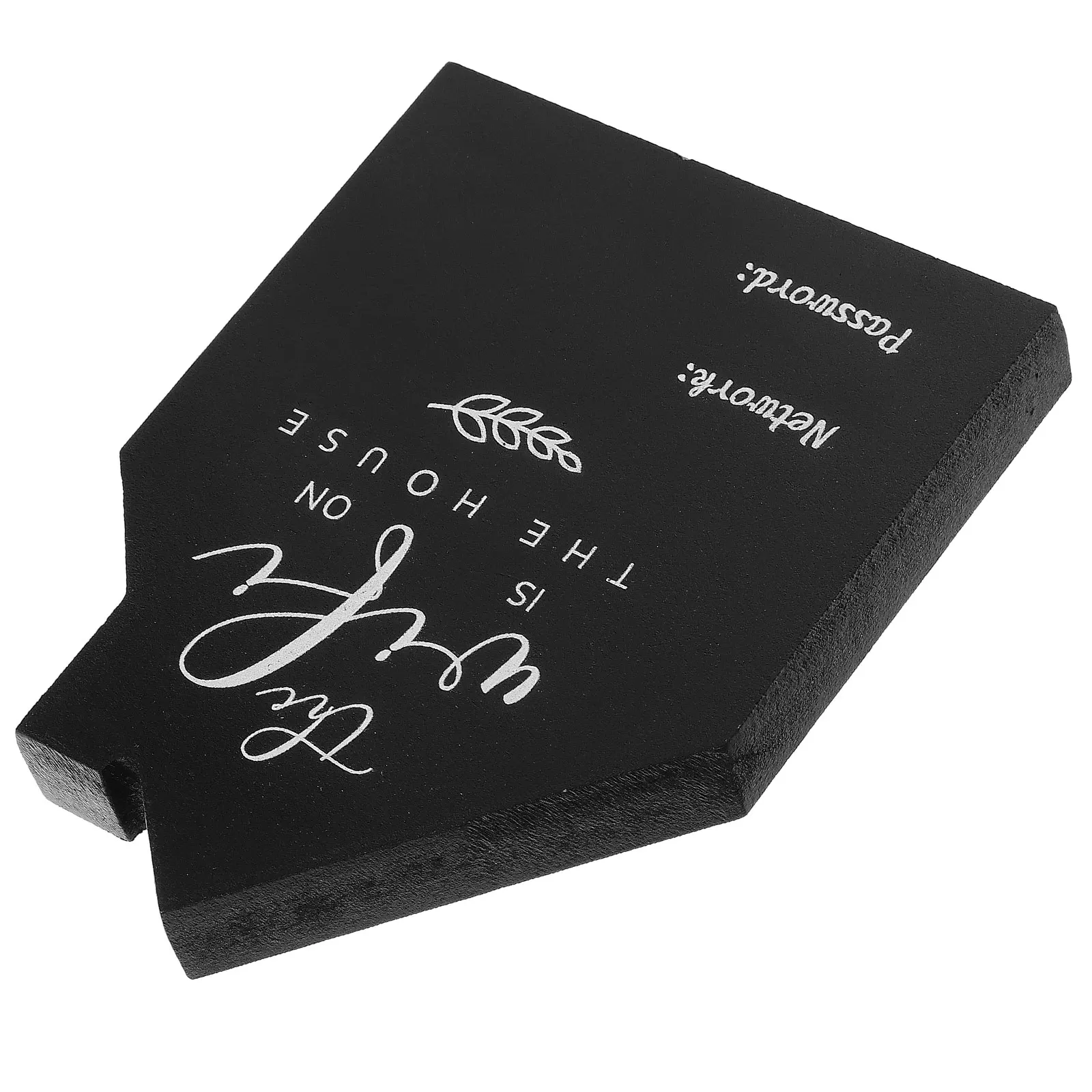 

Acrylic Signage Blackboard Lightweight Wall Decor Network Password Reminder Chalkboard Sign Guest Wifi Display