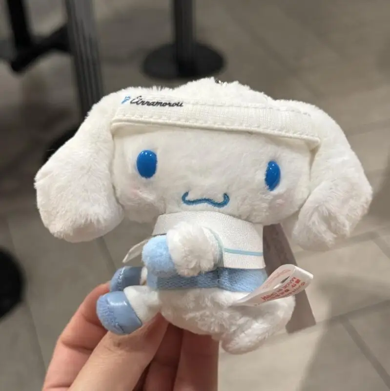 

В наличии: Плюшевая подвеска-брелок Sanrio Cinnamoroll Kuromi Hello Kitty в стиле теннисной академии, милый брелок-игрушка для девочек, подарок