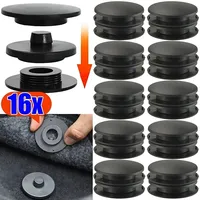 Car Floor Mat Anti-Skid Fixer Grips Double Layer Fixed Clips Set Universal Arpet Fixing Clamps Buckle Fixer Accessories Tools