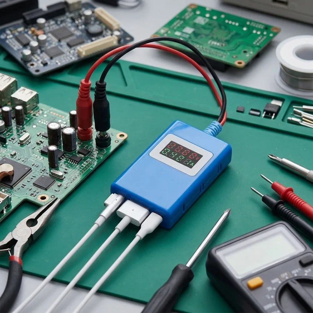 DC Power Supply Test Cable BY-3200S for Real-Time For current Detection and Input Voltage Monitoring on 15.4 16 Inch MacBooks