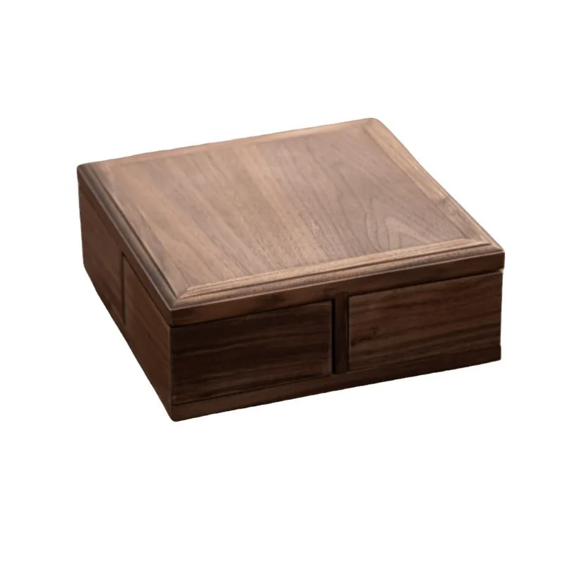 

New rotating storage box, solid wood storage box.
