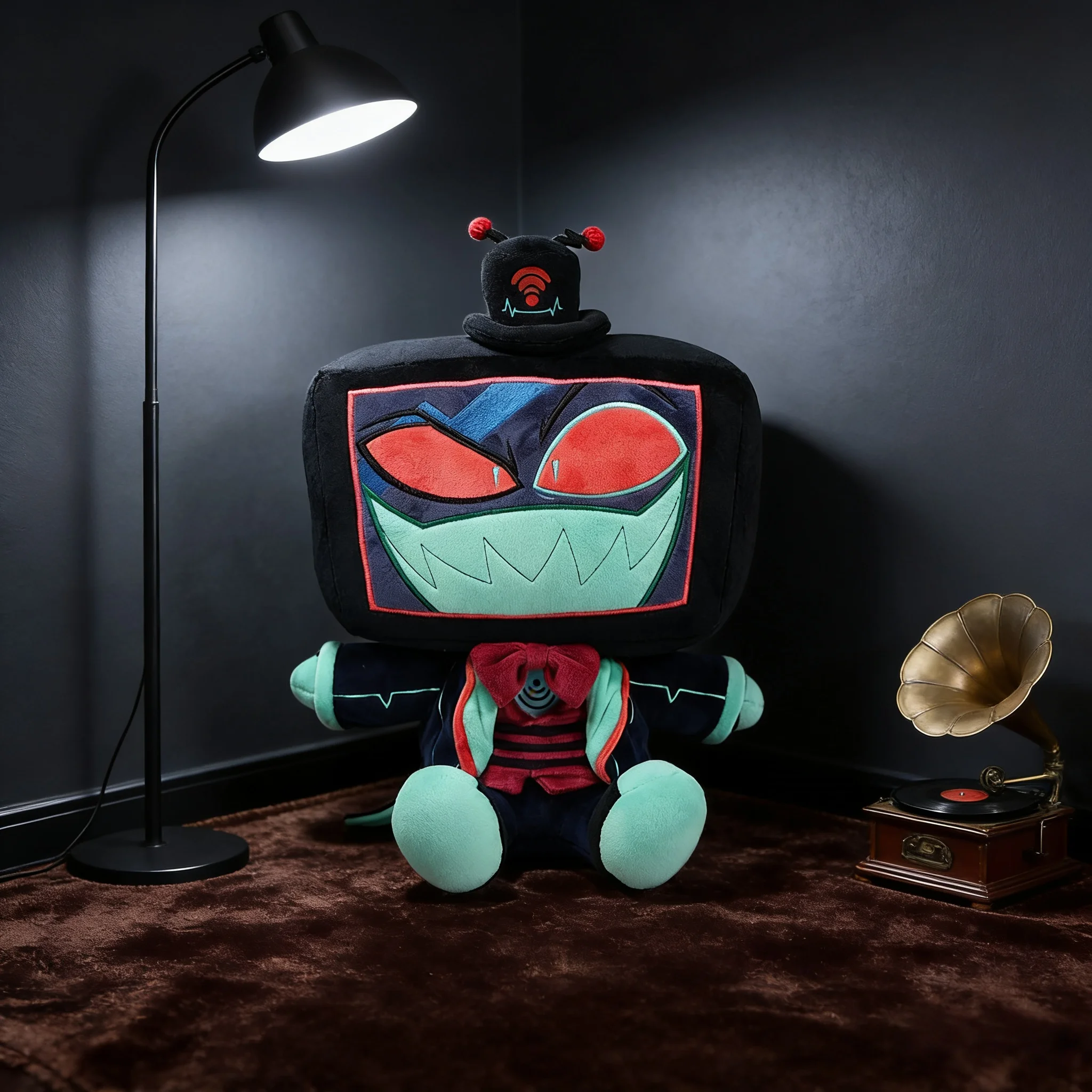 

New Hazbin Hotel Evil Boss Surrounding Doll Gift Hell Inn Clown Plush Toy Birthday Surprise Gift