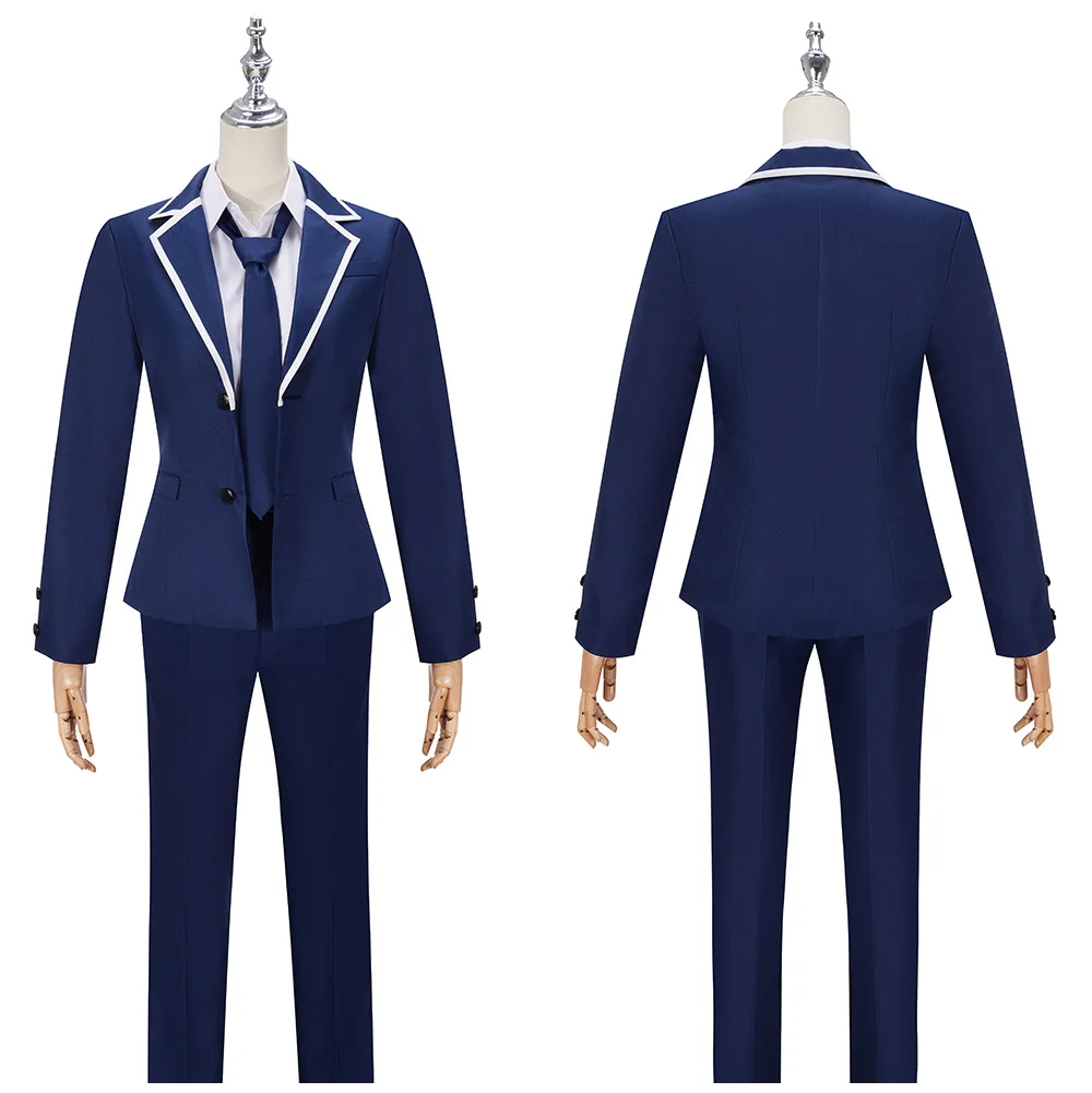 Sasaki and Miyano Miyano Yoshikazu Anime Cosplay Costume Wig Dark Blue School Uniform Jacket Sasaki Shuumei Men Outfit Halloween