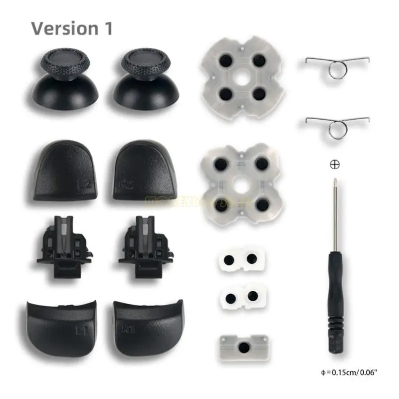 F62C R2-L2 L1-R1 TIGADOR-BUTTONS Fit para controlador Analog Stick-Cap