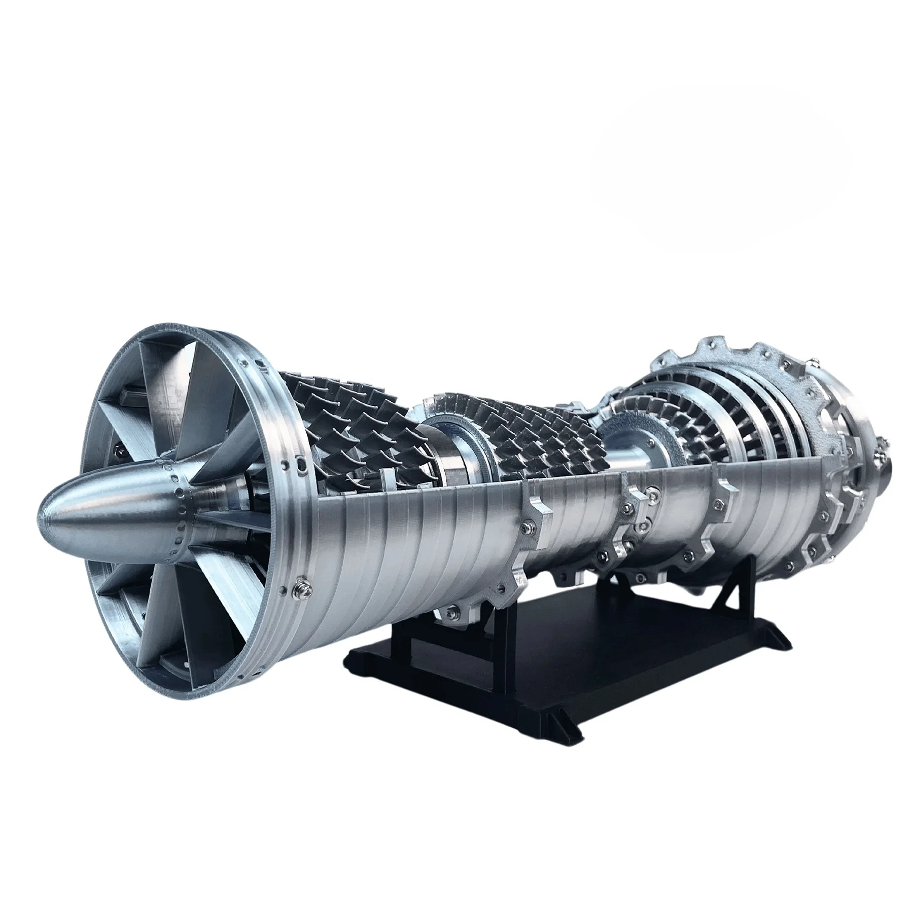GE-79 Fighter Model Toy Startable Aviation Engine High Performance Power Turbine Cool Boutique Toy Gift
