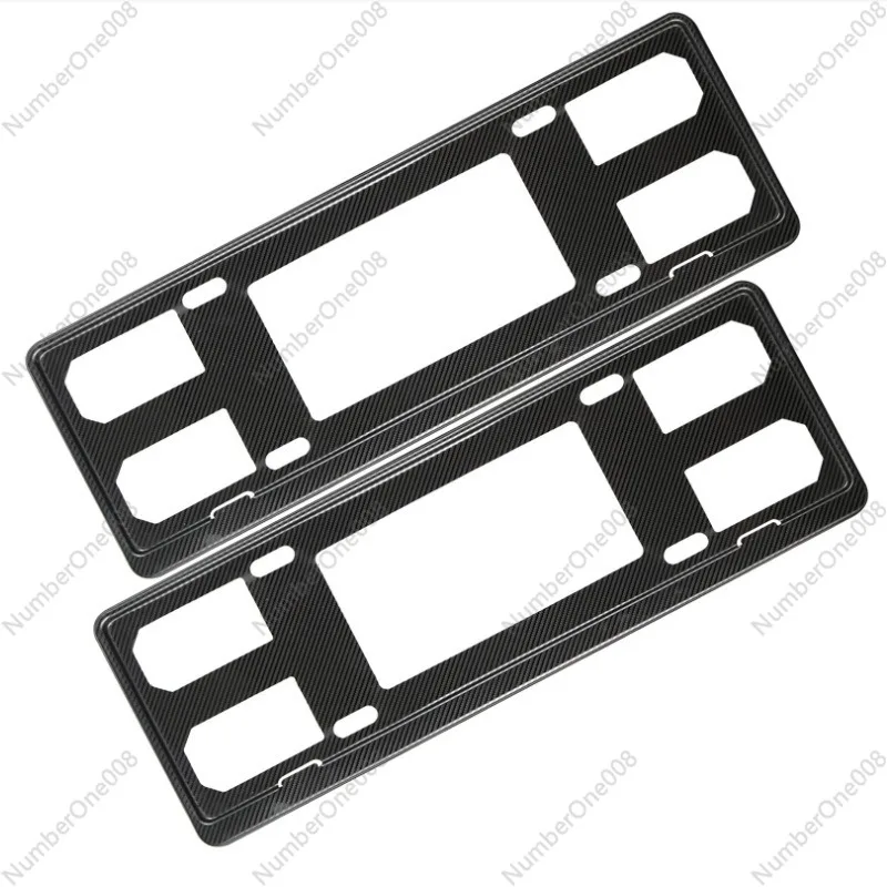 License Plate Frame Car License Plate Frame License Plate Frame Drag Carbon Fiber Textured Stainless Steel