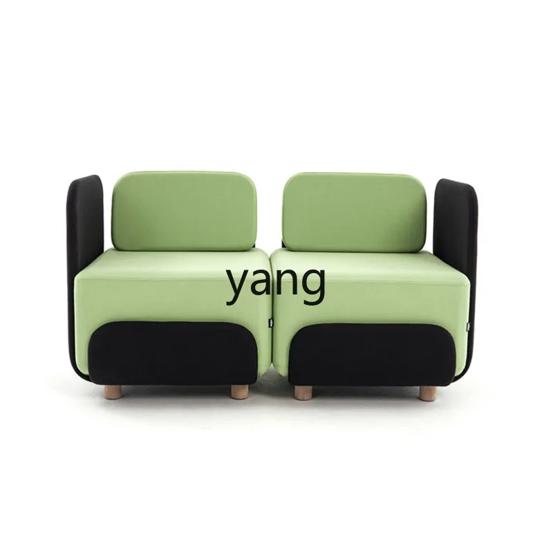 

CX minimalist high backrest sofa office lounge reception talks about industrial style leisure sofa