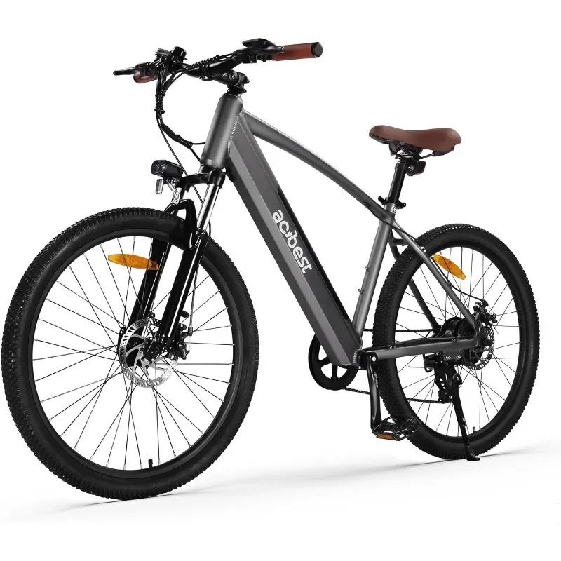 

Electric Bikefor Adults -468Wh Removable Built in Battery, 350W(Peak 500W) Brushless Motor Mountain Ebike, 26X2.1 Tire Step Over