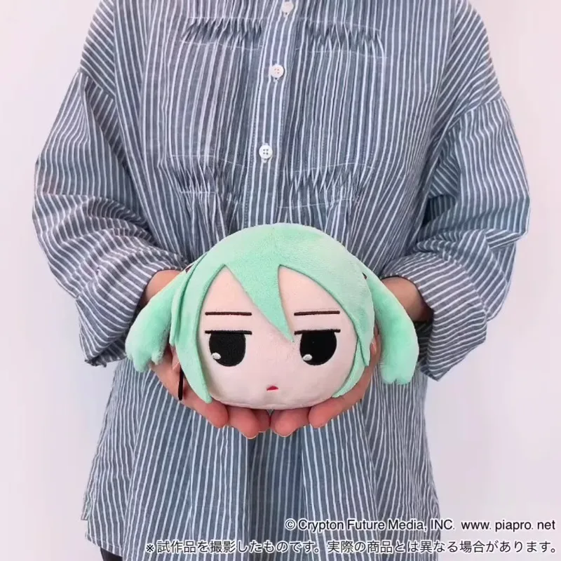 Goods in Stock Genuine Movic Hatsune Miku 10CM Circular Type Cartoon Anime Figure Toys Super Cute Holiday Gifts