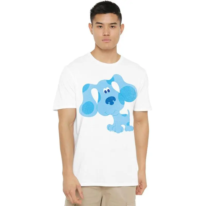 Blues indices bleu câlin t-shirt S 2Xl blanc