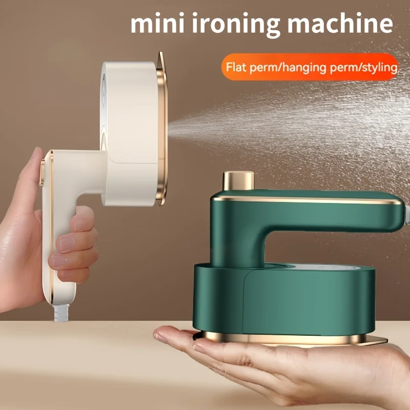 Portable Iron – Small Travel And Dorm Garment Iron, Quick Heat, 180° Rotating Handle, Lightweight Design, And Green Options
