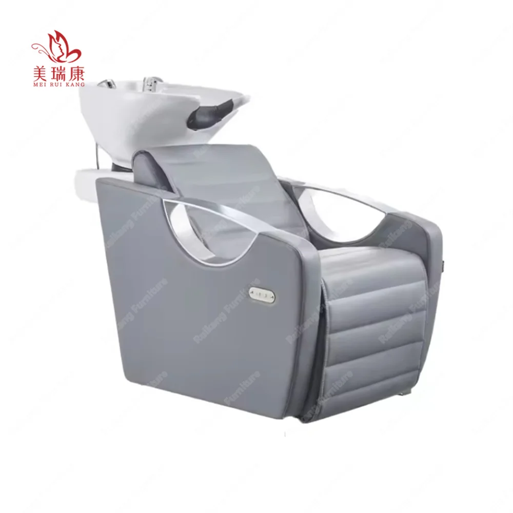 Hair Salon Furniture Back Washing Unit Basin Beauty Shampoo Chair