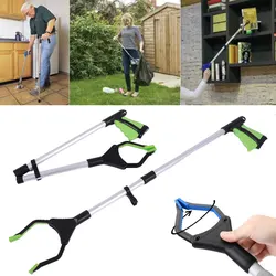 Foldable Litter Reachers Pickers Gripper Extender Hand Tools Portable Collapsible Garbage Grabber Pick Up Tools