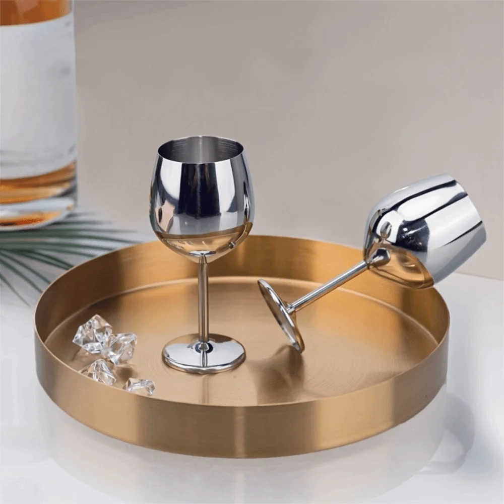 Portable 70 ML Mini Stainless Steel Wine Glass Rust-resistant Drop-resistant Cocktail Cup Corrosion-resistant Goblet Bar