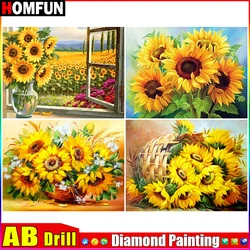 HOMFUN AB Diamond Painting Cross Stitch Pattern 5D Diamond Embroidery