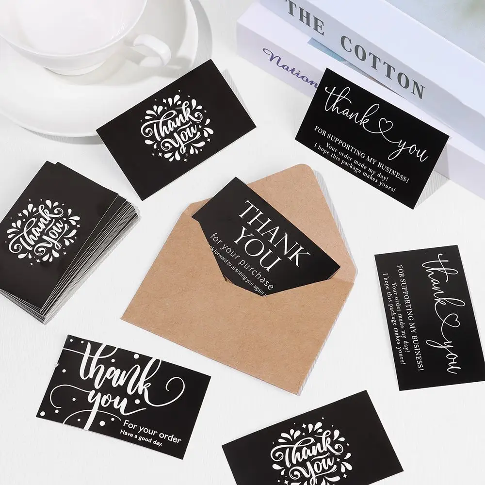 

Package Inserts DIY Packaging For Supporting My Small Business Greeting Cardstock Thank You Cards Appreciation Labels