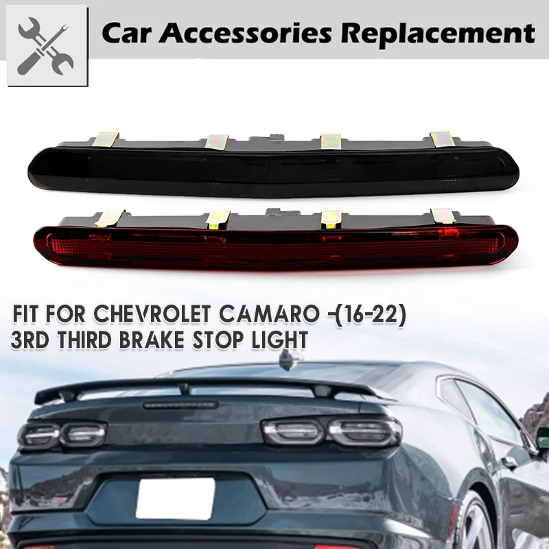 Rhyming Brake High Lamp Mount Stop Light Rear Signal Brake Fog Lights Car Accessories For Chevrolet Chevy Camaro 2016-2022