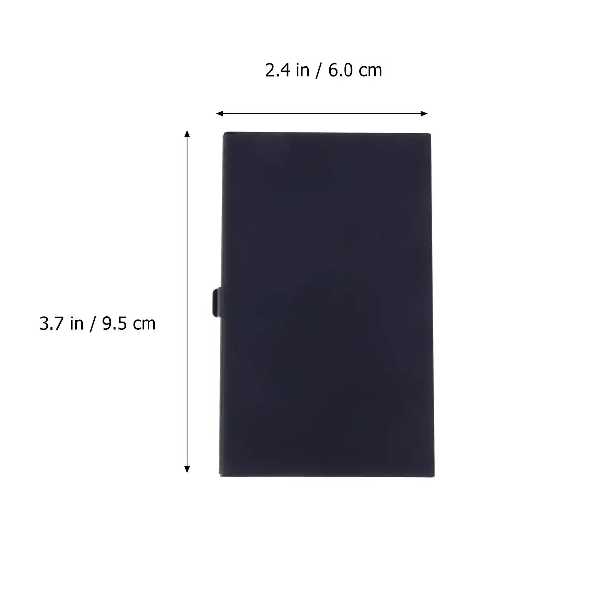 

1Pc Aluminum Card Chip Holder Durable Sim Storage ganizer Phone Number Cards Compact Home Shop Use Golden Mobile Phone