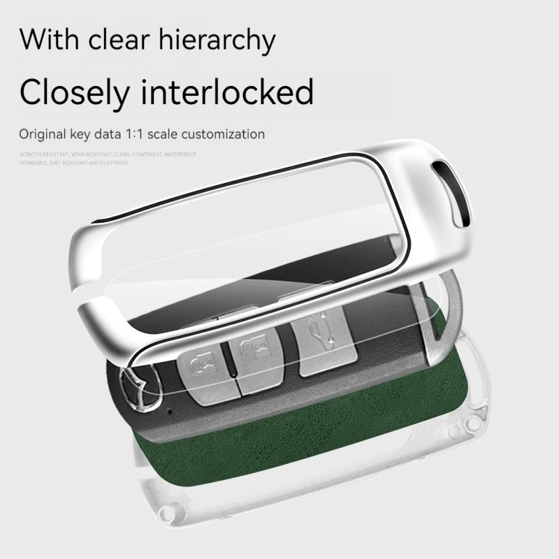 Zinc Alloy Car Key Holder for Mazda Axela Atenza 3 2 6 CX3 CX5 CX30 CX8 CX9 MX5 RX7 RX8 SKYACTIV Remote Protector Car Key Cover