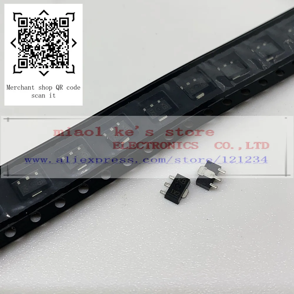 [10pcs]100% 새로운 원본: RD01MUS2B RD01MUS2B-T112 마크: K6 KB SOT89 [ 1.6W 15dBTyp 7.2V 527MHz]