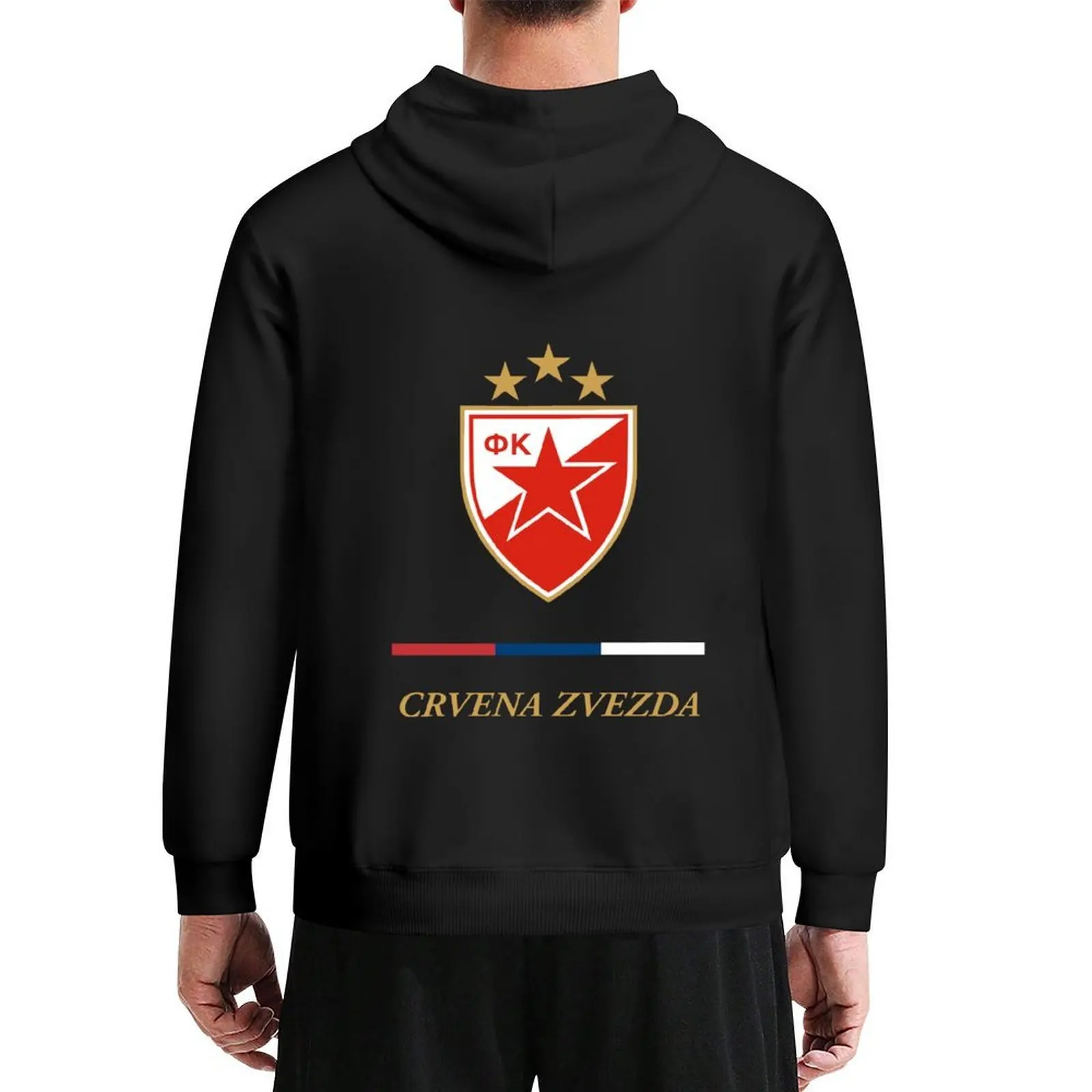 

Crvena Zvezda FK Hoodie graphic t shirts men korean autumn clothes men's coat mens clothes new hooded tee
