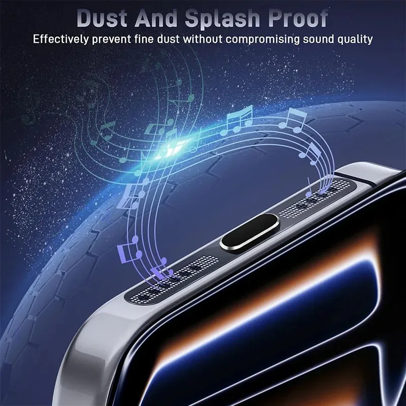 For iPhone 16 Pro Max 15 Series Mobile Phone Speaker Dust Mesh Net Cover Charging Port Protector Type-C Dust Plug Cleaning Kit view 5