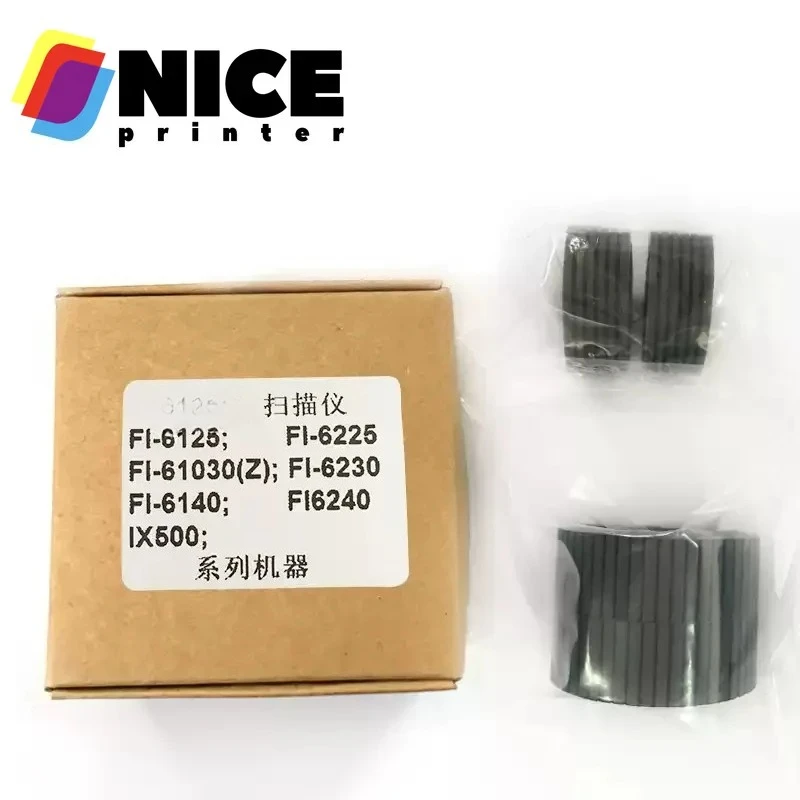 

1set PA03540-0001 PA03540-0002 Brake Pick Roller for Fujitsu fi-6130 fi-6140 fi-6230 Fi-6125 Fi-6225 fi-6240 IX500