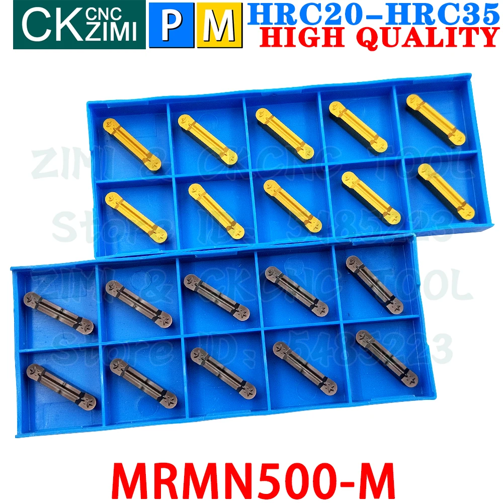 MRMN500-M ZM20 ZM25 MRMN 500 M Carbide Inserts Slotted Cutting Grooving Inserts Tools Parting metal lathe External Turning Tools
