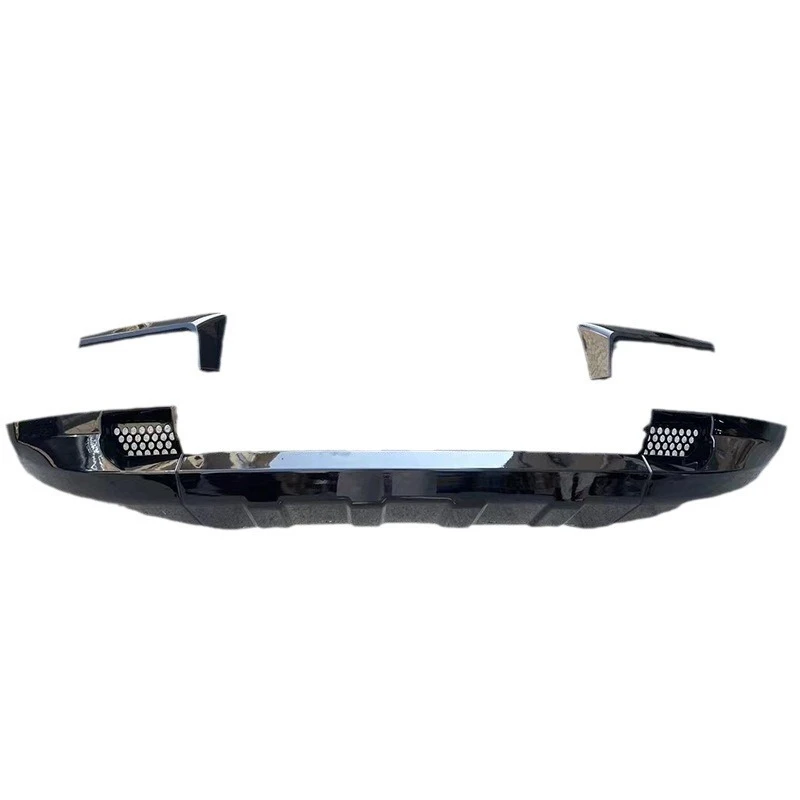 Suitable for Land Rover New Defender Bumper Bullhorn Wind Blade Black Warrior Surround Wide Body Blackened Front Lip Kit M