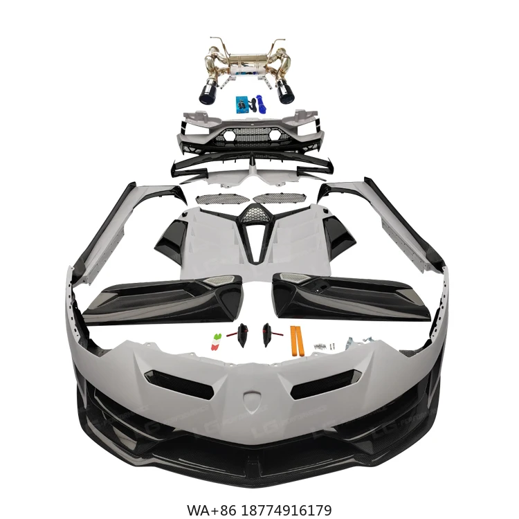 

New Design Hardtop Car Kit for LP700 LP720 Lp750 Upgrade to SVJ Style Dry Carbon Fiber Body Kit