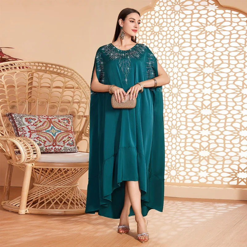 

Dds23025 Middle East Dubai evening dress clothing abaya in stock