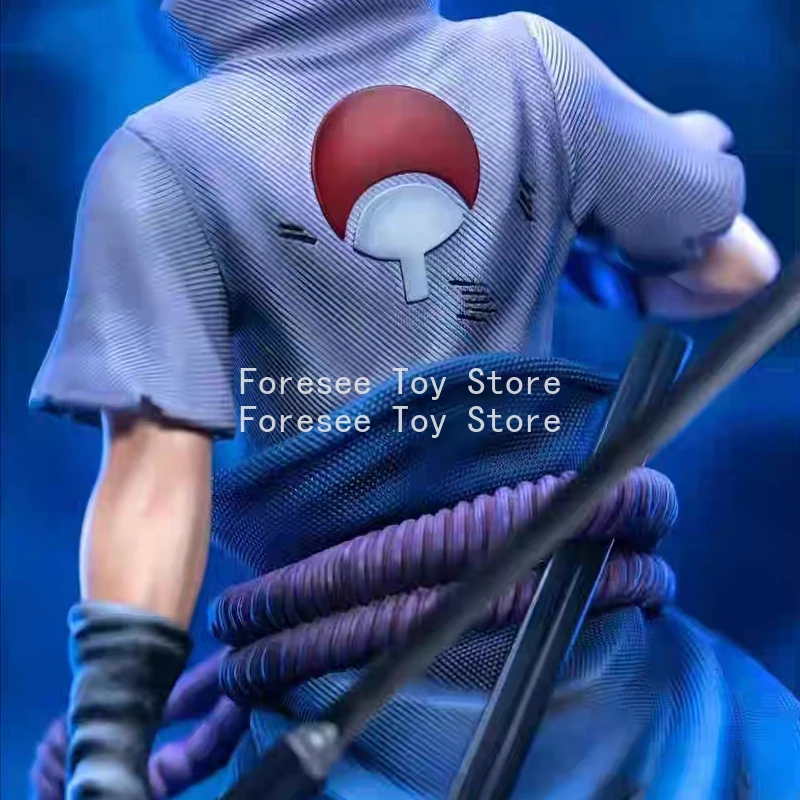 متوفر في المخزون ارتفاع 36 سم شخصية اوتشيها ساسوكي ‌ مجموعة شخصيات الرسوم المتحركة NARUTO نموذج زينة سطح المكتب أفضل هدية للأولاد