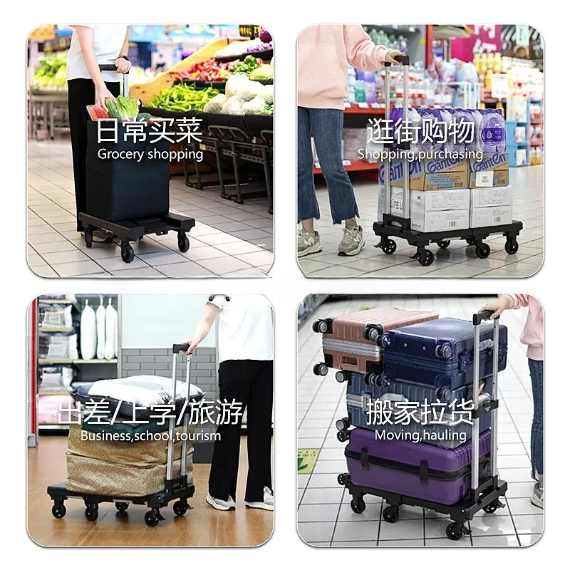 foldable portable hand truck trolley for express delivery