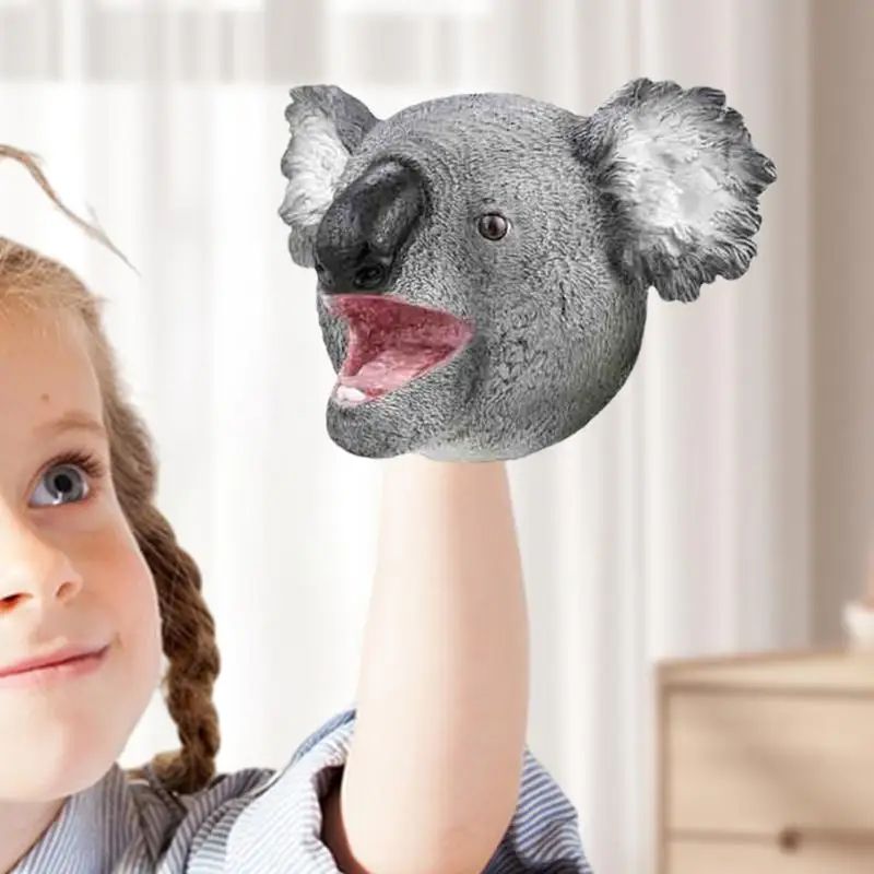 Koalas Handpuppe Koala Stofftier puppen Plüsch tier & ausgestopfte Puppen für Kinder realistisches Spielzeug für fantasievolle Spielweise