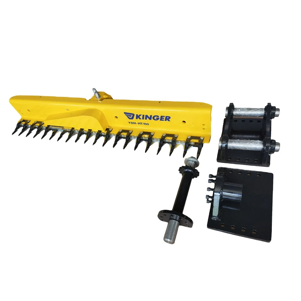 

KINGER Hydraulic Hedge Trimmer Garden Green Plant Trimmer For Excavator Backhoe