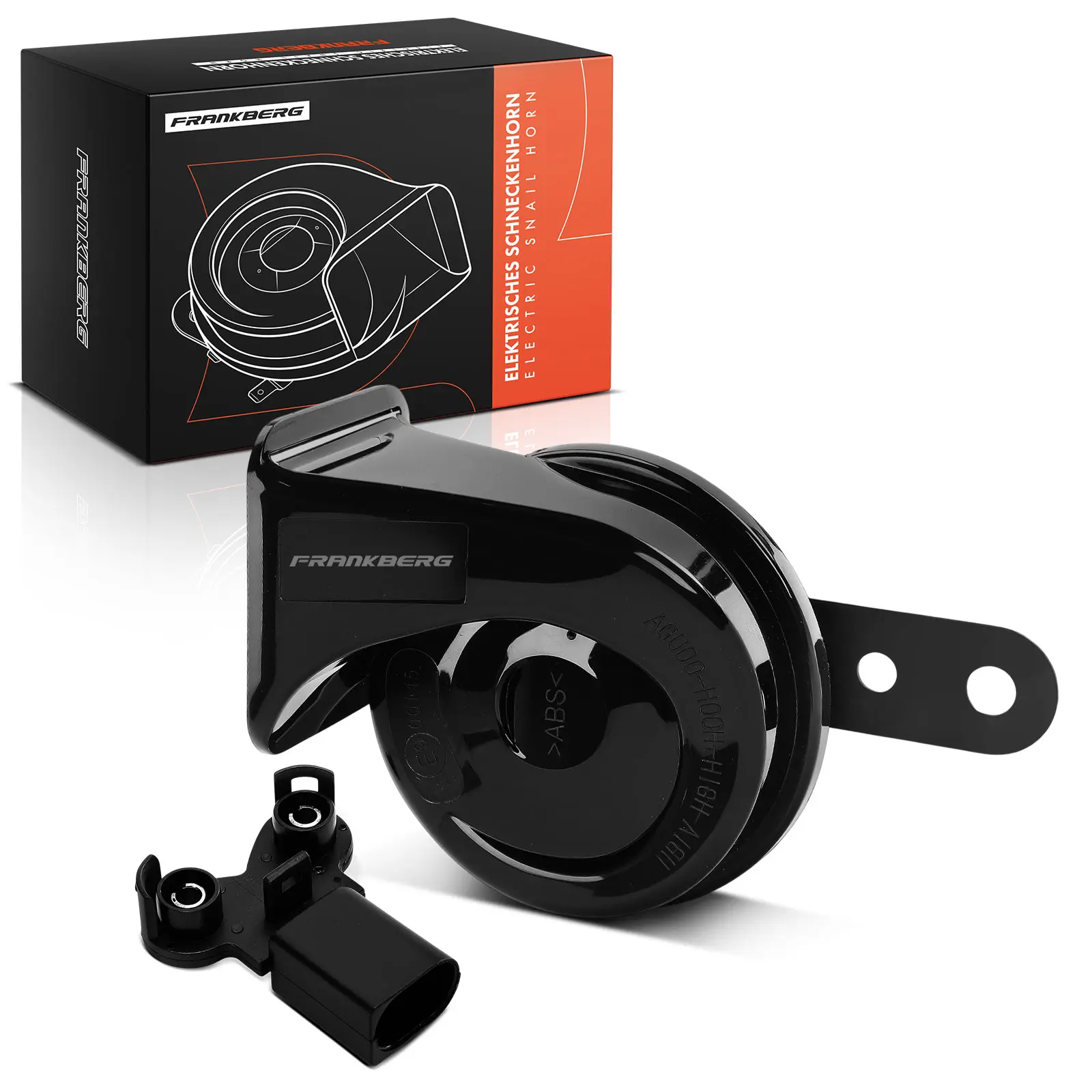 Frankberg 1x Disc Horn claxon voor VW Golf Audi A3 A5 Skoda Porsche