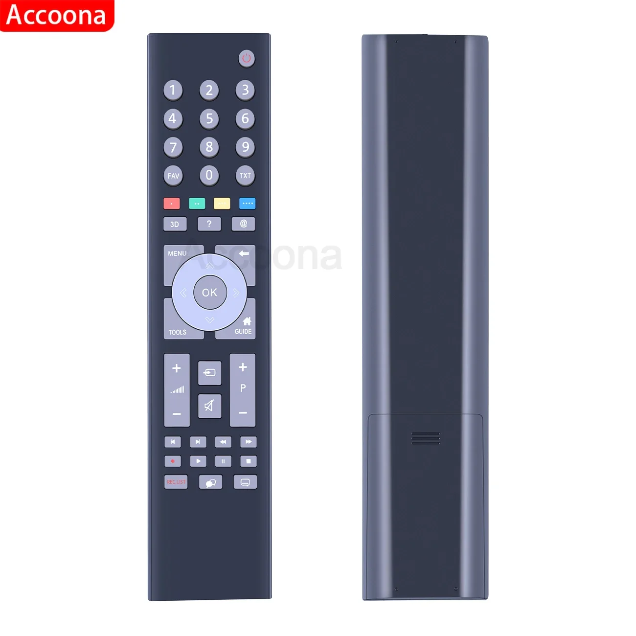 

Accoona New Remote Control Replacement for Grundig 3D 4K HD LCD Smart TV Controller TP7187R TP7 TP7187