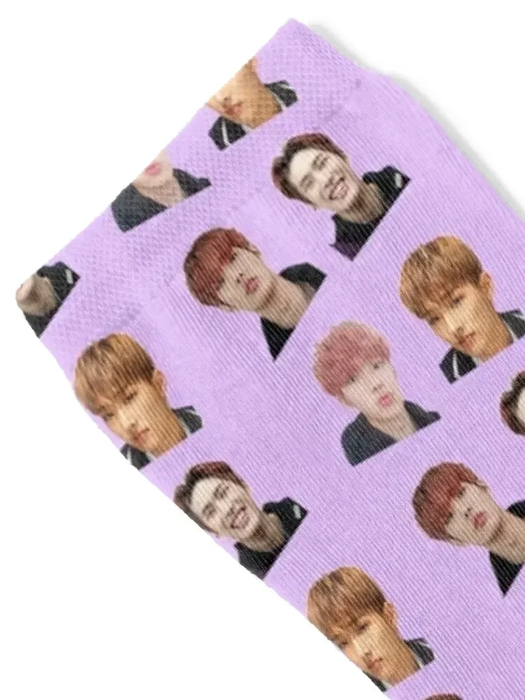 ATEEZ Mingi Pack Socks Christmas cool Woman Socks Men's