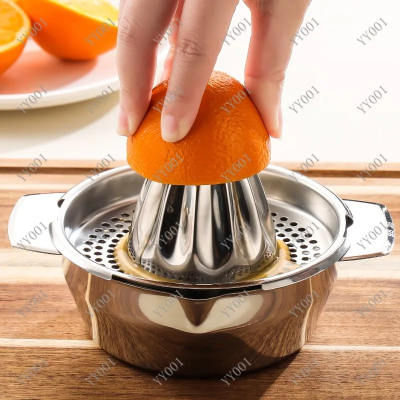 Heavy-Duty 316 Stainless Steel Citrus Extractor, Portable Hand Clamp Press For Household Citrus Fruits