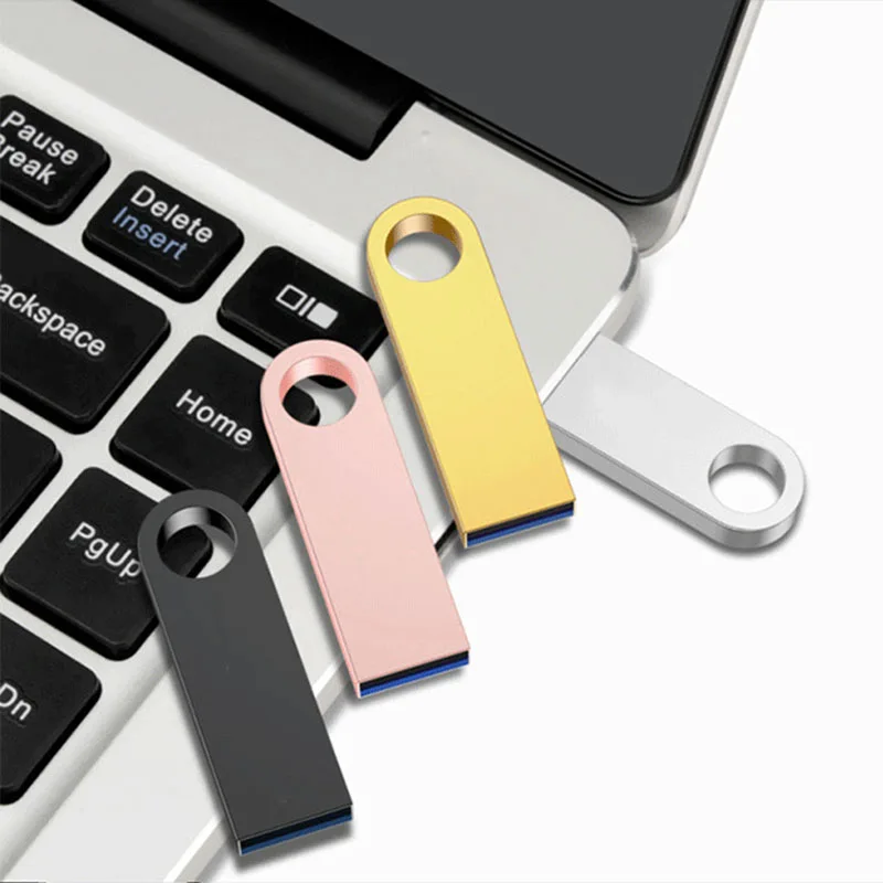 USB Flash Drive 128Gb Pendrive 128Gb Memory Stick 32Gb 4Gb Metal 64 Gb Pen Drive 8Gb Usb Stick 16 Gb