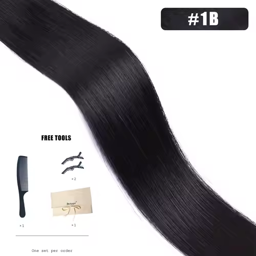Genius Weft Human Hair Extensions 100G Double Drawn Blonde Bundles Invisible Straight Virgin Hair Weft Full End Top Quality - Image 11