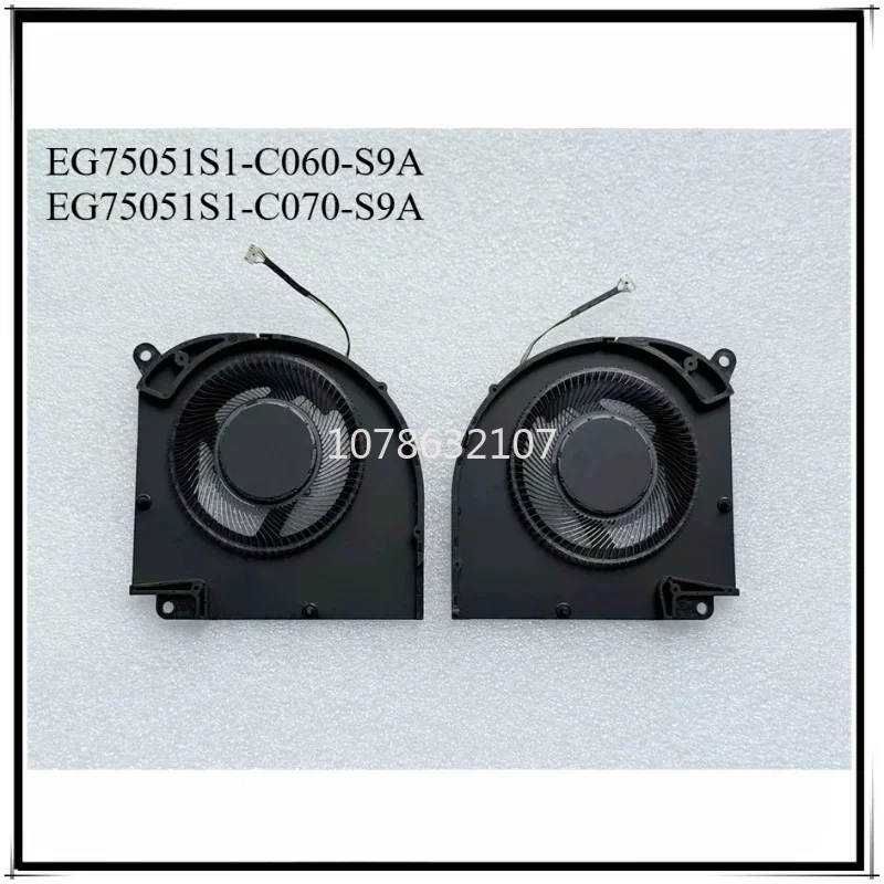 SS New Original Laptop Cooling CPU+GPU Fan for Gigabyte Aero X16 fan EG75051S1-C060-S9A EG75051S1-C070-S9A DC12V 9.60W