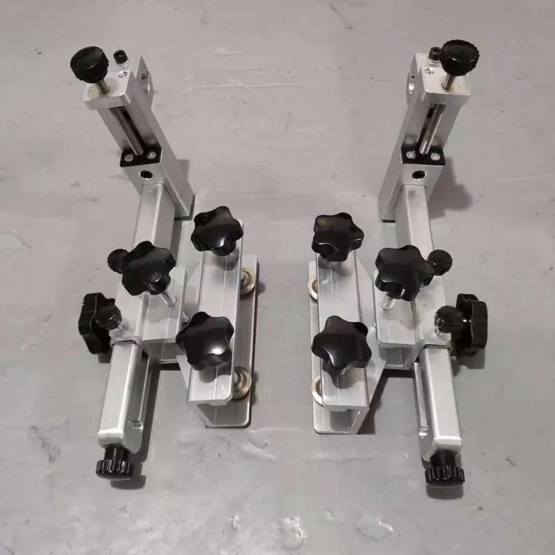 Dual-Purpose Screen Clamps Flat  Curved for Screen Printer Crossbeam Arm Accessories Compatible with All Screen Printer Stations