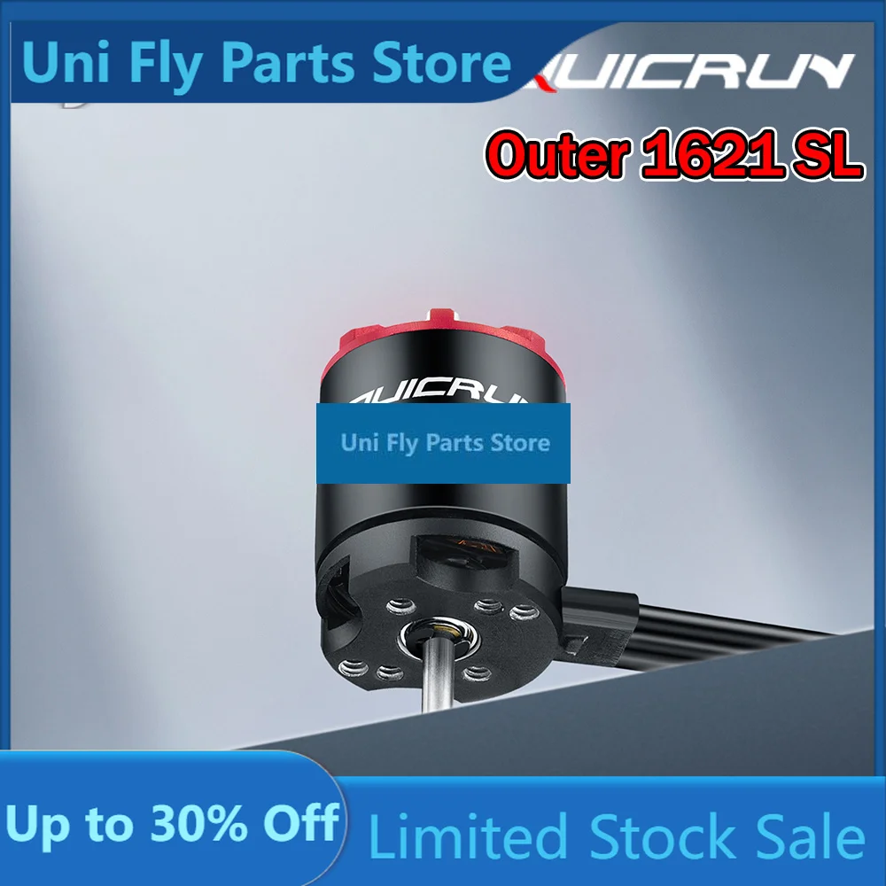 UniFlyHOBBYWING QuicRun WP Mini24 25A ESC Outer 1621 3500KV Motor Brushless Sensorless Combo For 1/18 1/24 RC Model Car Crawler
