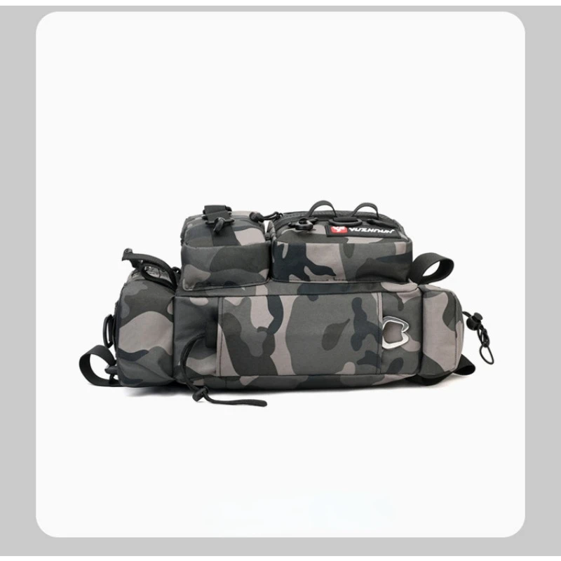 Imagem -05 - Multifuncional Lure Fishing Bolsa Cintura Bolsas para Vara de Pesca e Iscas Crossbody Tackle Backpack Acessórios de Pesca Ferramentas