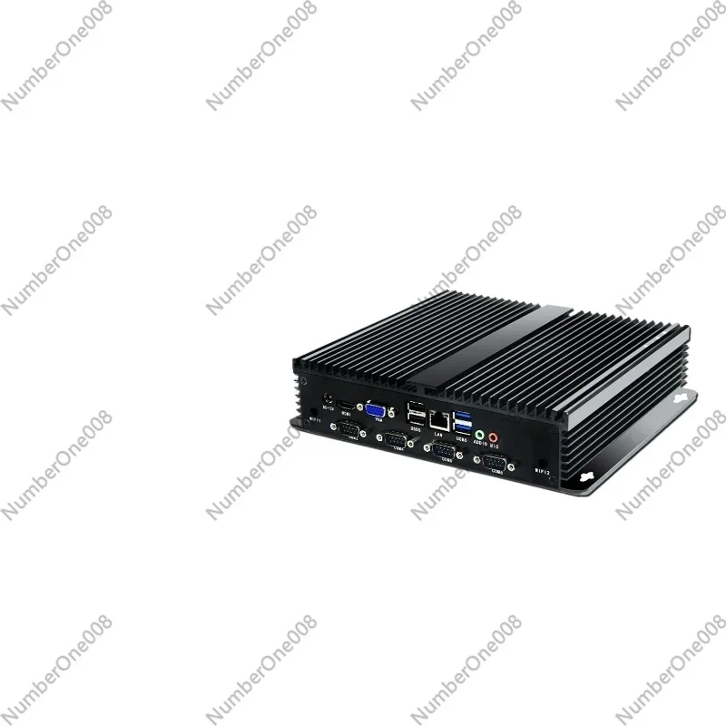 12th Gen Core I5/i7 Dual LAN Dual COM Mini Industrial PC, Fanless Embedded Micro Computer RS485 Support Linux