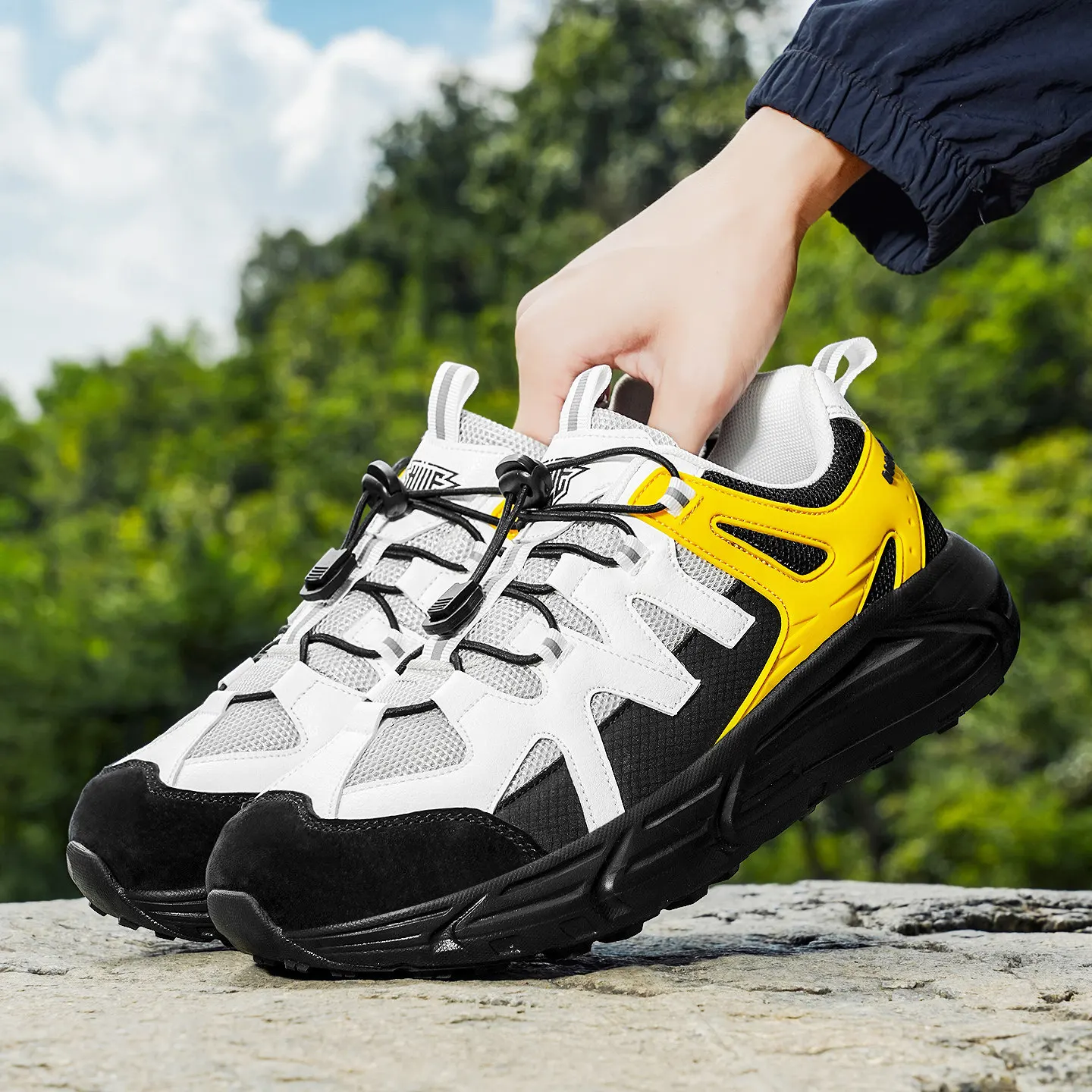 

Men's Hiking Trainers Comfortable and versatile unisex trail shoes Mountaineering boots Hiking and leisure footwear