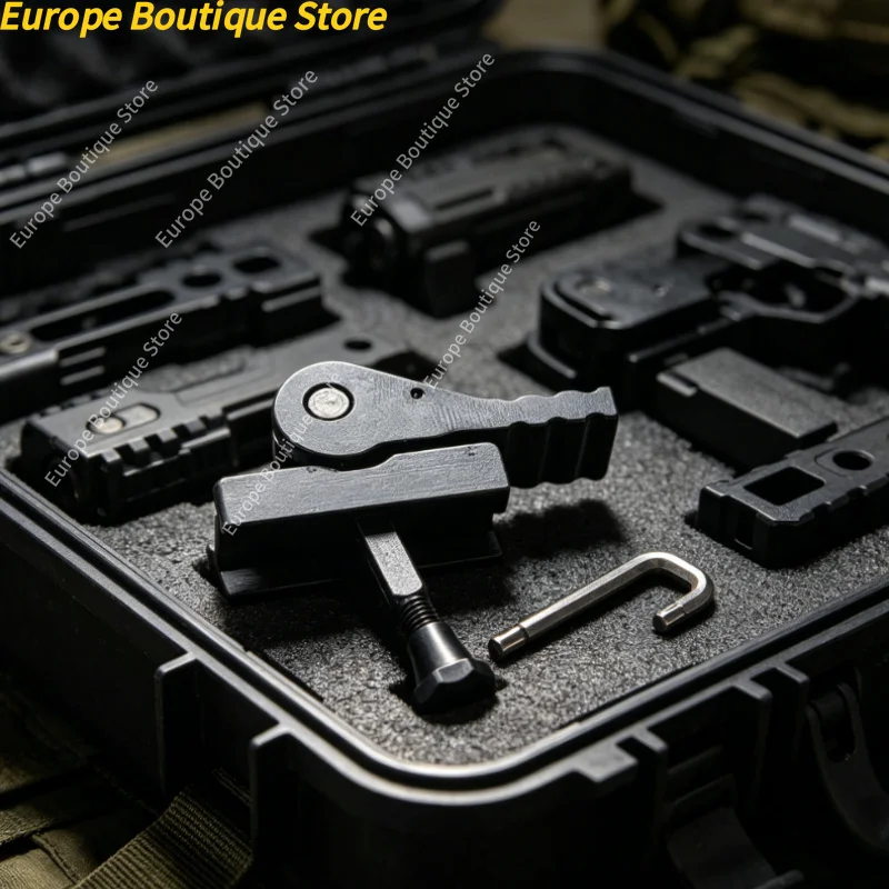 Quick Release Riser Mount Adapter, Standard Picatinny Rail Detach Buckle, Modification Fittings for Hobby Model Assembly Parts